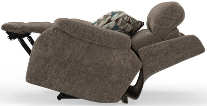Joya - Power Lay Zero Gravity Recliner With Power Adjustable Headrest And CR3 Heat/Massage/Lumbar/ZG - Mushroom - Hornell Furniture Outlet