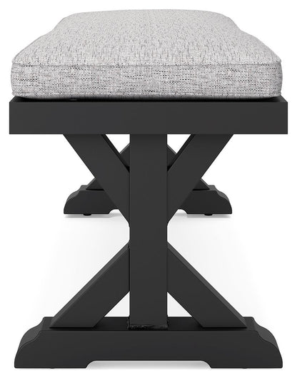 Beachcroft - Bench With Cushion - Hornell Furniture Outlet
