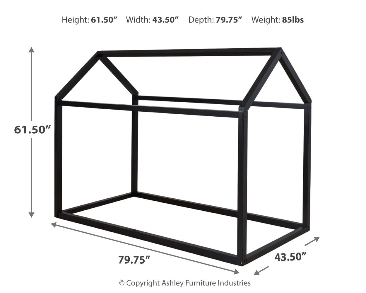Flannibrook - House Bed Frame - Hornell Furniture Outlet