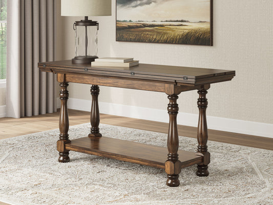 Sturlayne - Rectangular End Table - Brown - Hornell Furniture Outlet