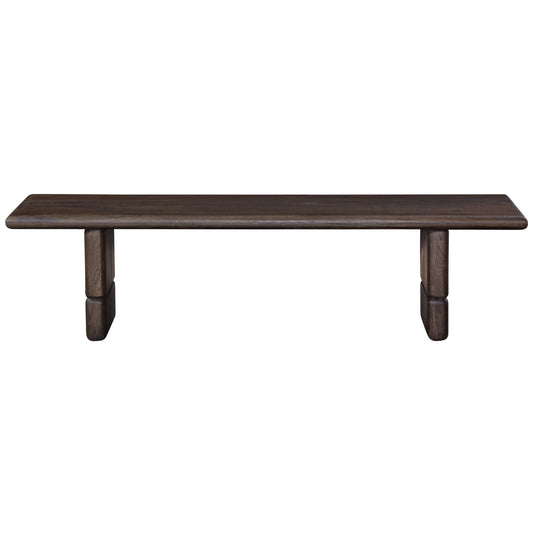 Norvell - Backless Dining Bench - Brown - Hornell Furniture Outlet
