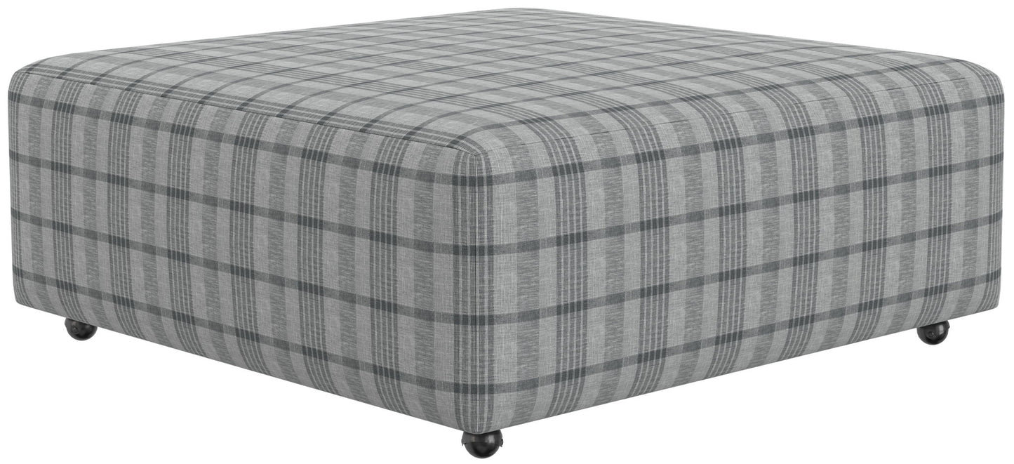 Chappy - Castered Cocktail Ottoman - Hornell Furniture Outlet