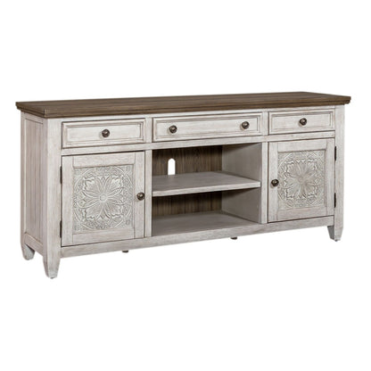 Heartland - Tile TV Console - Hornell Furniture Outlet