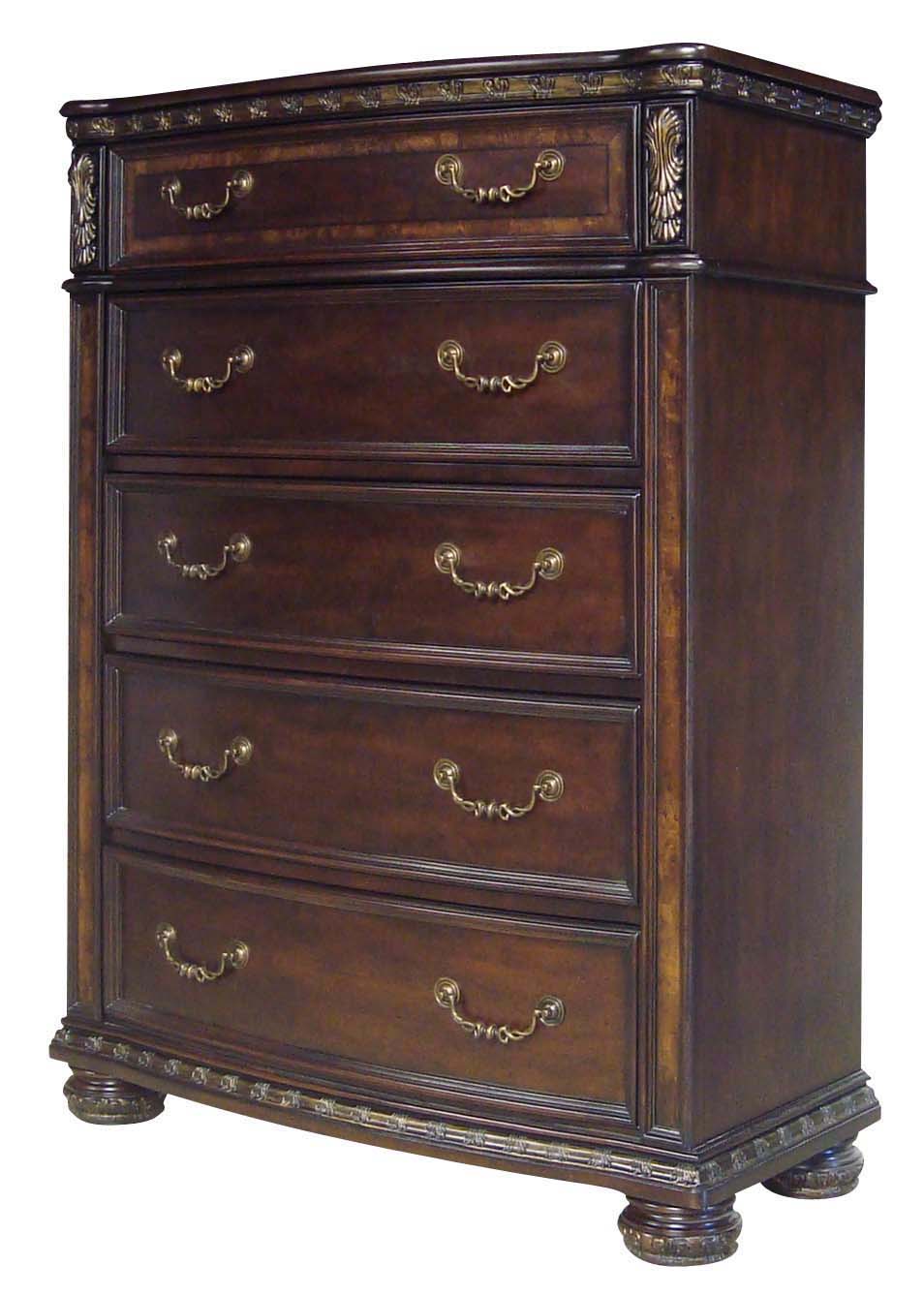 Monte Carlo - Lift Top Chest - Dark Brown - Hornell Furniture Outlet