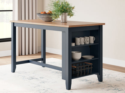 Gesthaven - Rectangular Dining Room Counter Table - Hornell Furniture Outlet