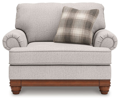 Clearbrooke - Sandstone - Chair And A Half - Hornell Furniture Outlet