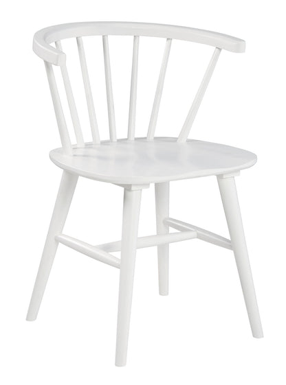 Grannen - White - Dining Room Side Chair (Set of 2) - Hornell Furniture Outlet