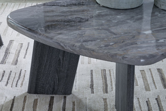 Bluebond - Gray - Occasional Table Set (Set of 3) - Hornell Furniture Outlet