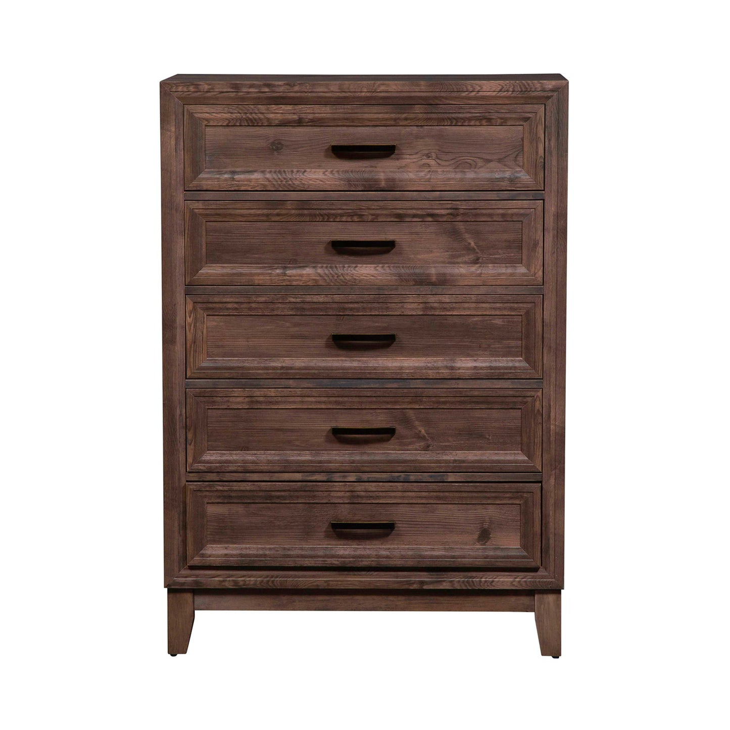 Ridgecrest - 5 Drawer Chest - Light Brown - Hornell Furniture Outlet