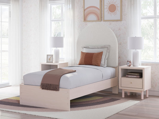 Wistenpine - Upholstered Panel Bed - Hornell Furniture Outlet