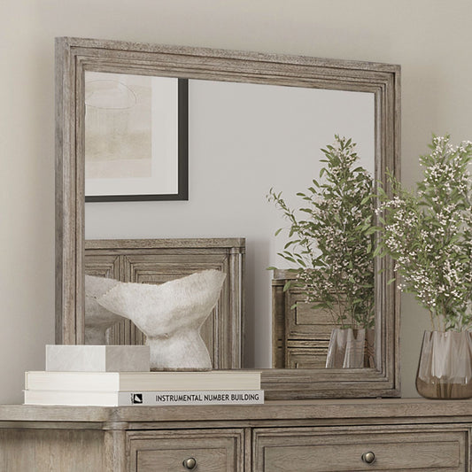 Rochelle Park - Mirror - Smokey Taupe - Hornell Furniture Outlet