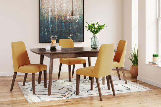 Lyncott - Butterfly Extension Table Set - Hornell Furniture Outlet