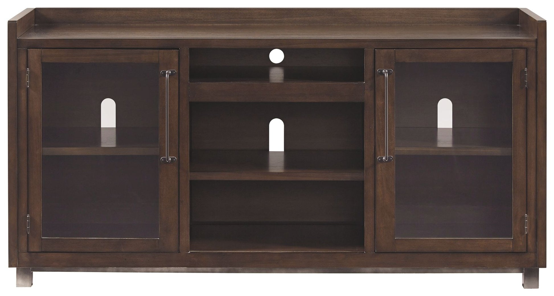 Starmore - Brown - XL TV Stand w/Fireplace Option - Hornell Furniture Outlet