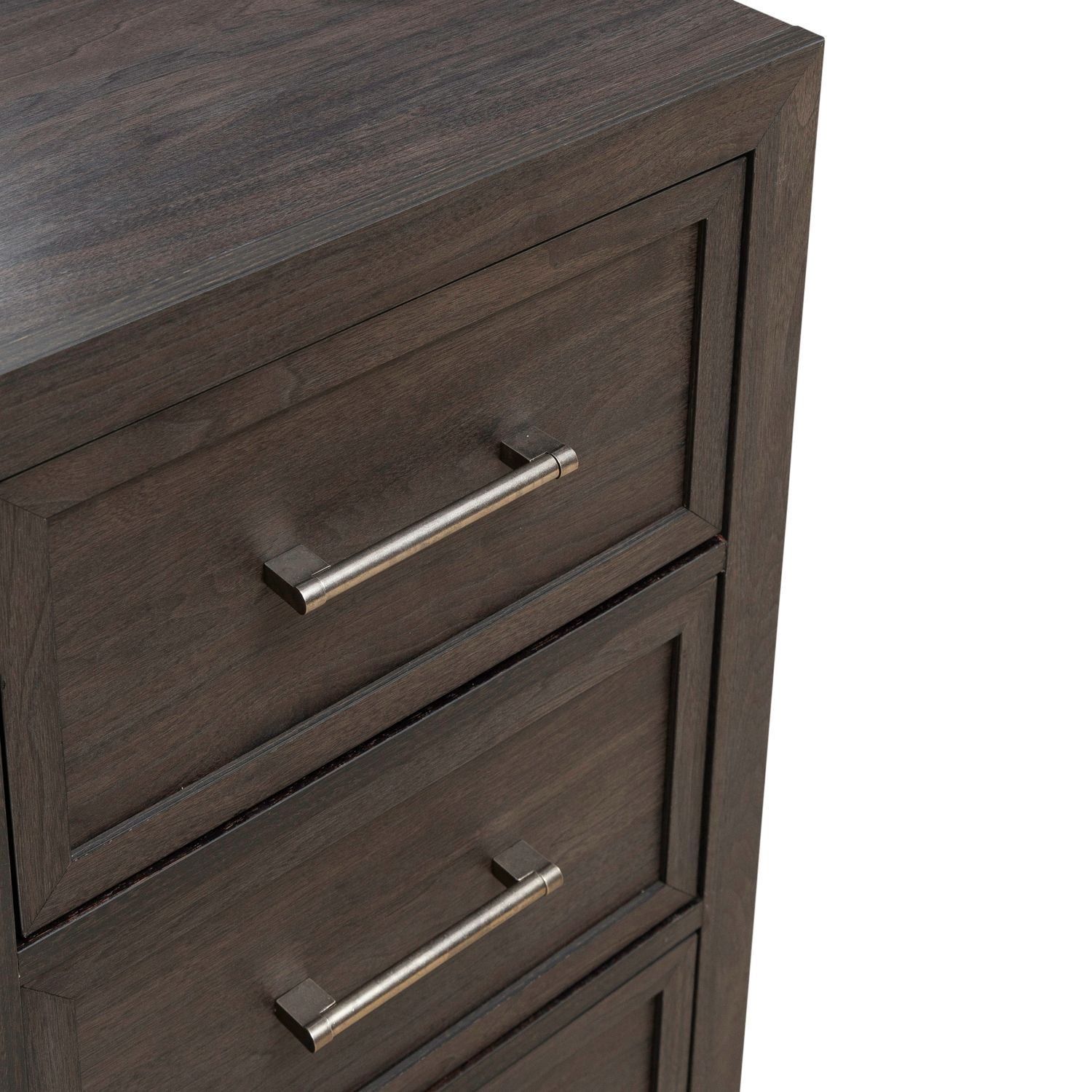Modern Edge - 2 Door 6 Drawer Dresser - Brown - Hornell Furniture Outlet