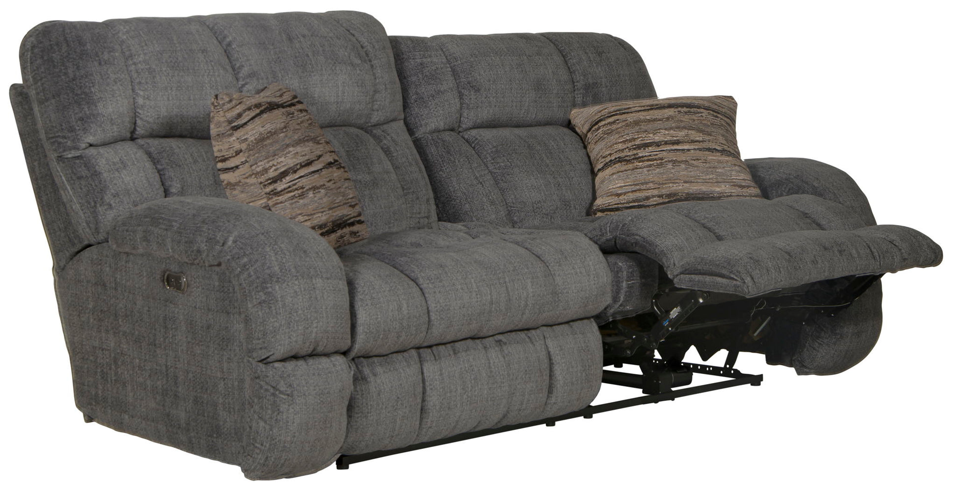 Ashland - Power Lay Flat Reclining Sofa - Hornell Furniture Outlet