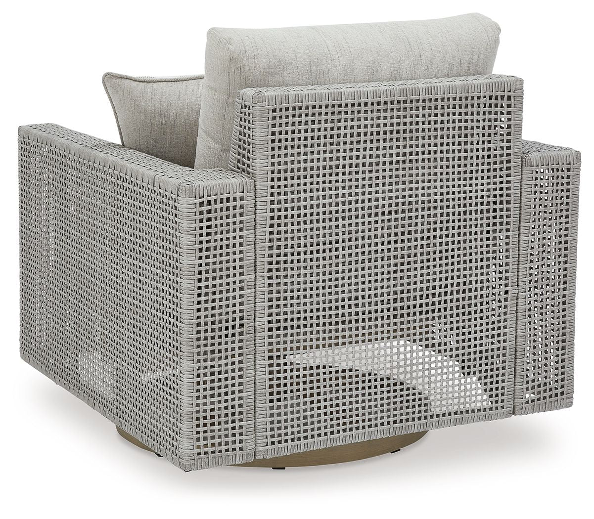 Seton Creek - Gray - Swivel Lounge With Cushion - Hornell Furniture Outlet