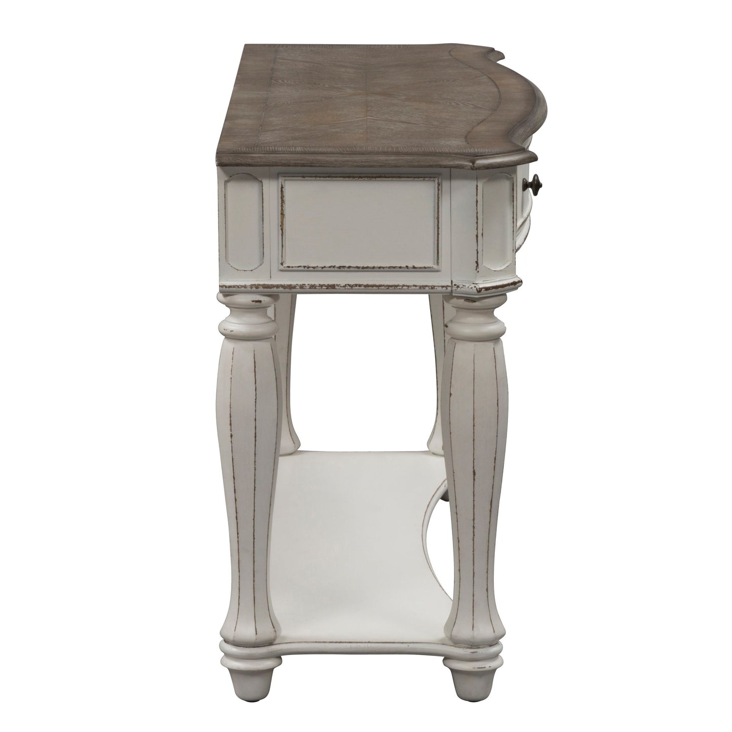 Magnolia Manor - Sofa Table - White - Hornell Furniture Outlet