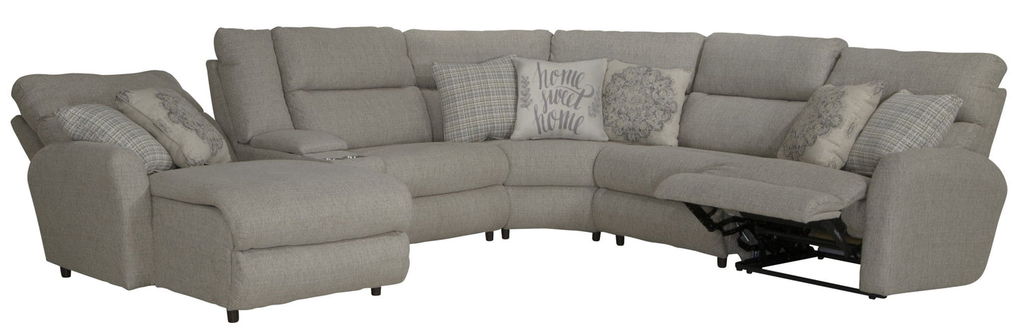 McPherson - Reclining Sectional - Hornell Furniture Outlet