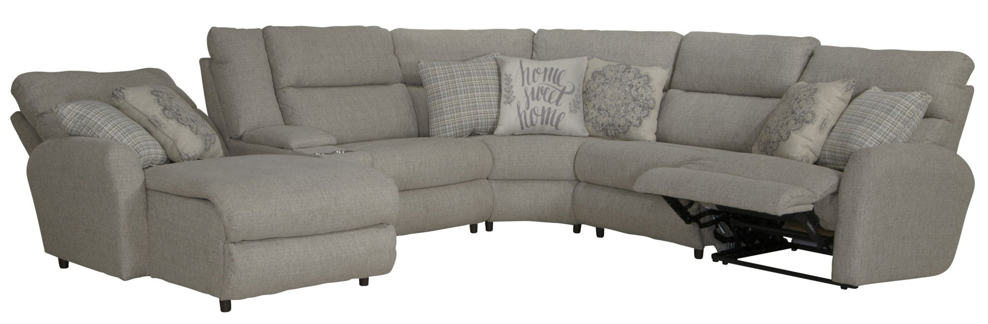 McPherson - Reclining Sectional - Hornell Furniture Outlet