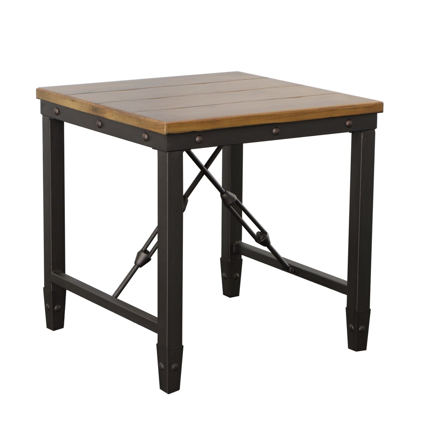 Ashford - End Table - Brown - Hornell Furniture Outlet