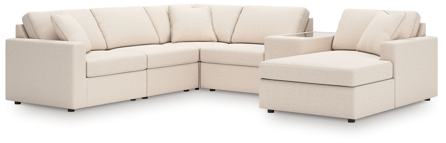 Modmax - Oyster - Sectional - Hornell Furniture Outlet