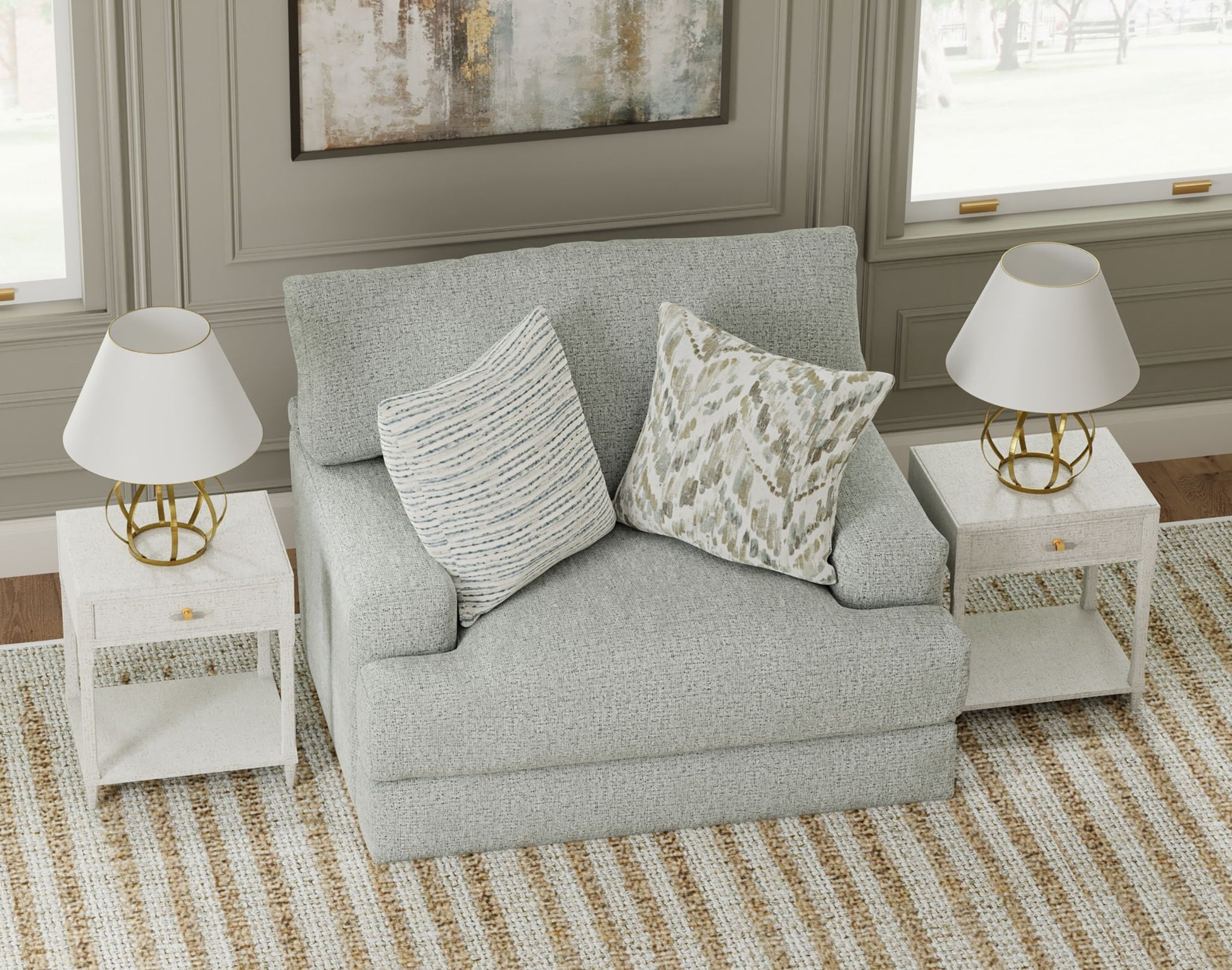 Brett - Chair 1/2 - Hornell Furniture Outlet