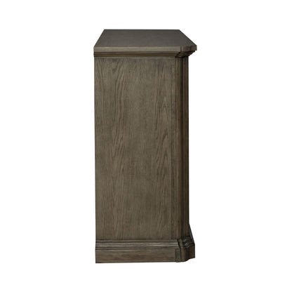 River Place - Trestle Table - Gray - Hornell Furniture Outlet