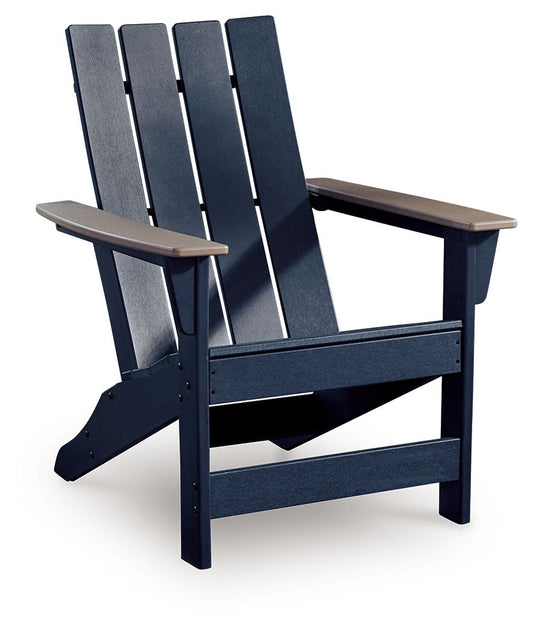 East Beach - Adirondack Chair - Black / Beige - Hornell Furniture Outlet