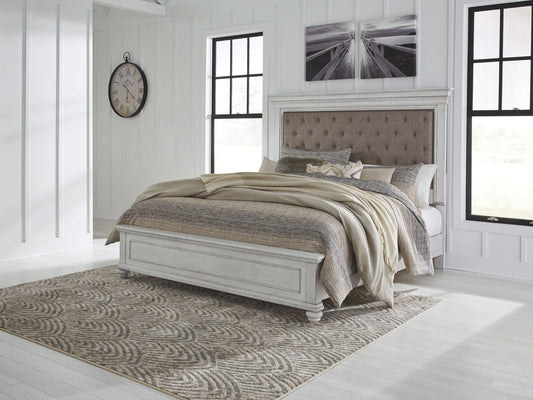 Kanwyn - Upholstered Panel Bed - Hornell Furniture Outlet