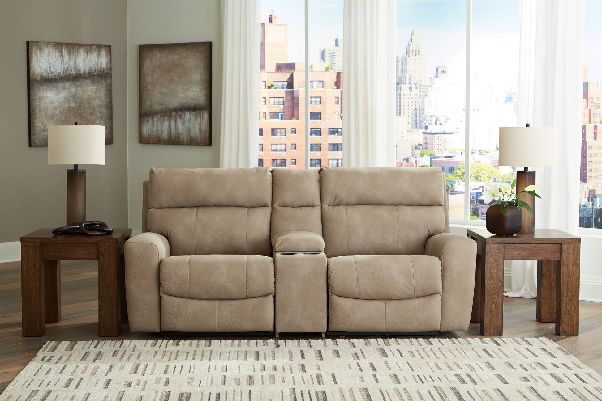 Next - Gen Durapella - Reclining Sectional - Hornell Furniture Outlet