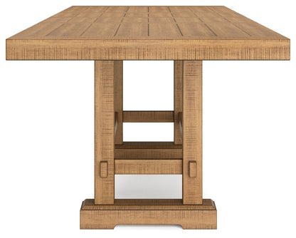Havonplane - Brown - Rectangular Dining Room Counter Extension Table - Hornell Furniture Outlet