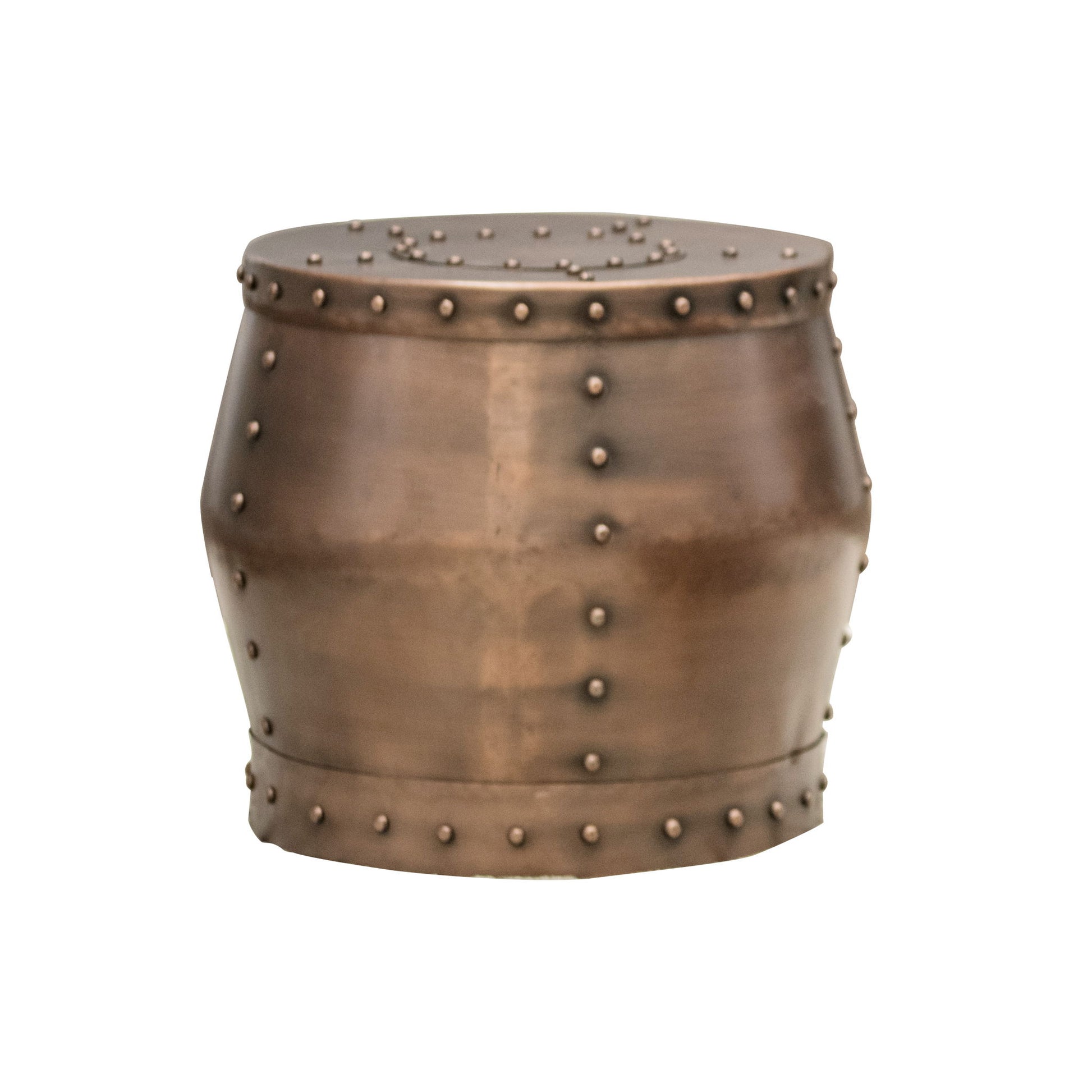 Cooper - Round End Table - Light Brown - Hornell Furniture Outlet