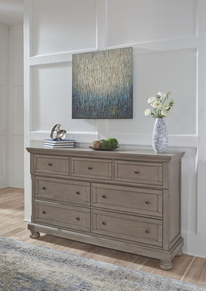 Lettner - Dresser, Mirror - Hornell Furniture Outlet