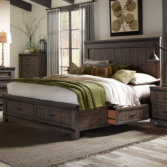 Thornwood Hills - Two Sided Storage Bed - Hornell Furniture Outlet