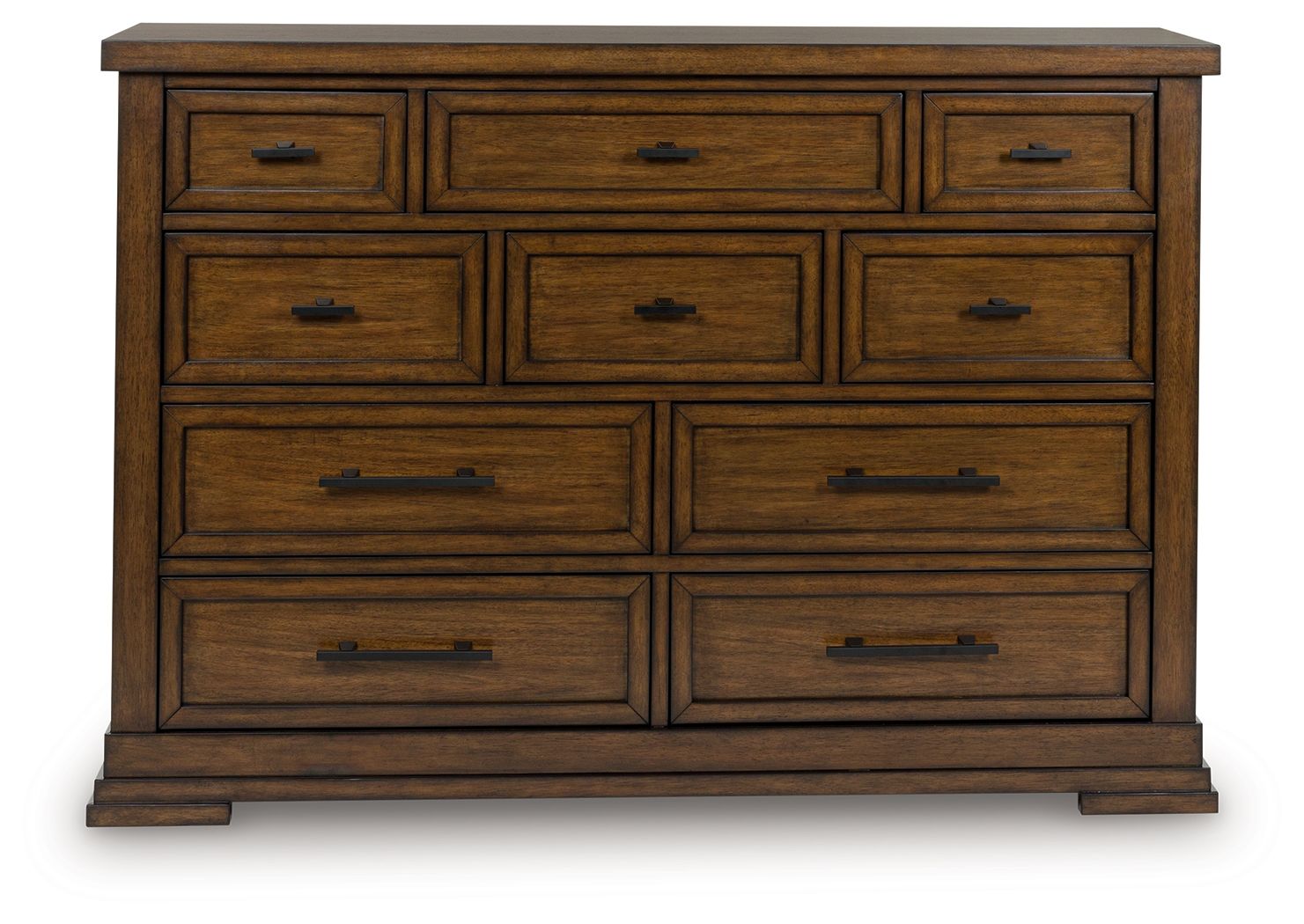 Taffenbrook - Medium Brown - Dresser - Hornell Furniture Outlet