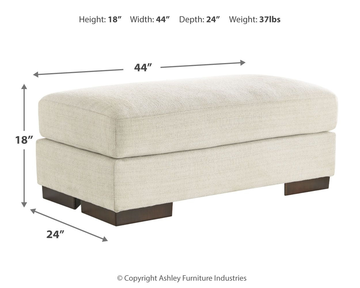Maggie - Ottoman - Hornell Furniture Outlet