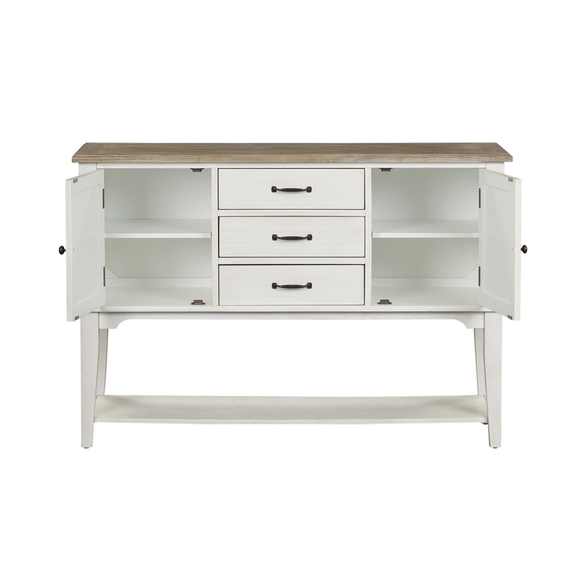 Summerville - Server - White - Hornell Furniture Outlet