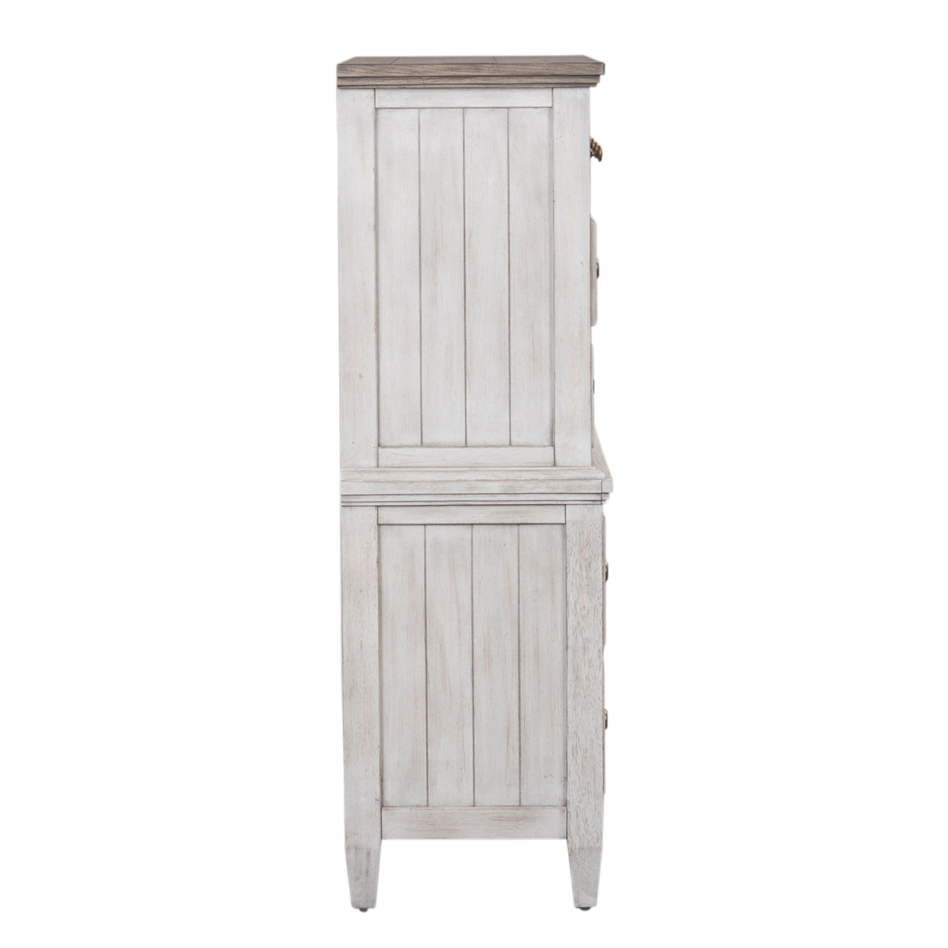 Heartland - 5 Drawer Chest - White - Hornell Furniture Outlet