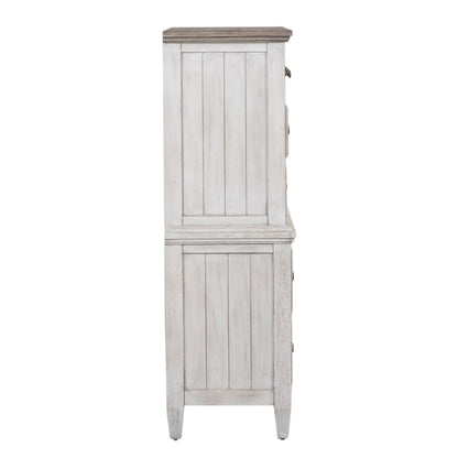 Heartland - 5 Drawer Chest - White - Hornell Furniture Outlet