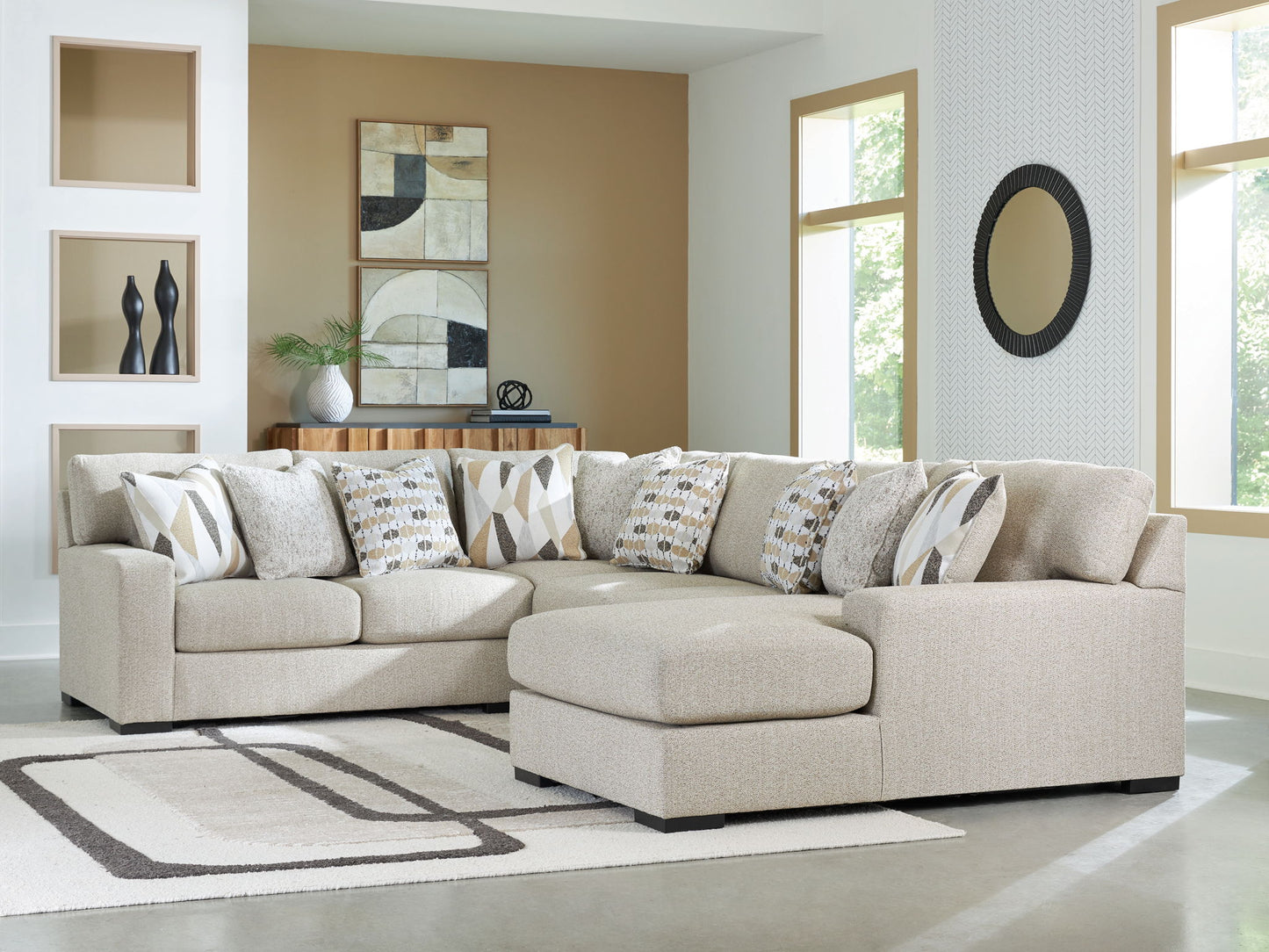 LaureLGrove - Sectional - Hornell Furniture Outlet