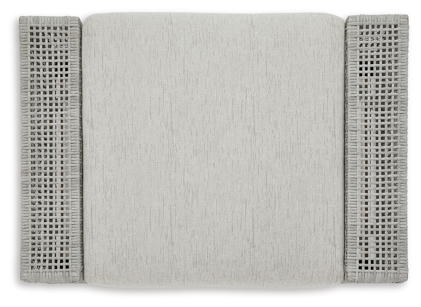 Seton Creek - Gray - Ottoman With Cushion - Hornell Furniture Outlet