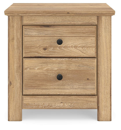 Makidern - Two Drawer Night Stand - Hornell Furniture Outlet