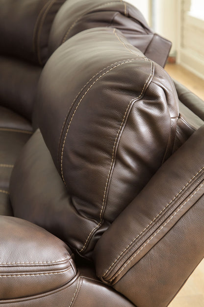 Dunleith - Power Reclining Sectional - Hornell Furniture Outlet