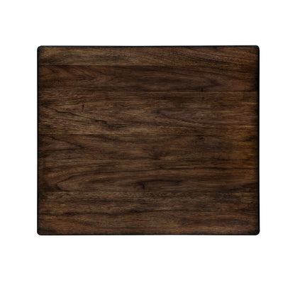 Ventura Blvd - Rectangular End Table - Dark Brown - Hornell Furniture Outlet