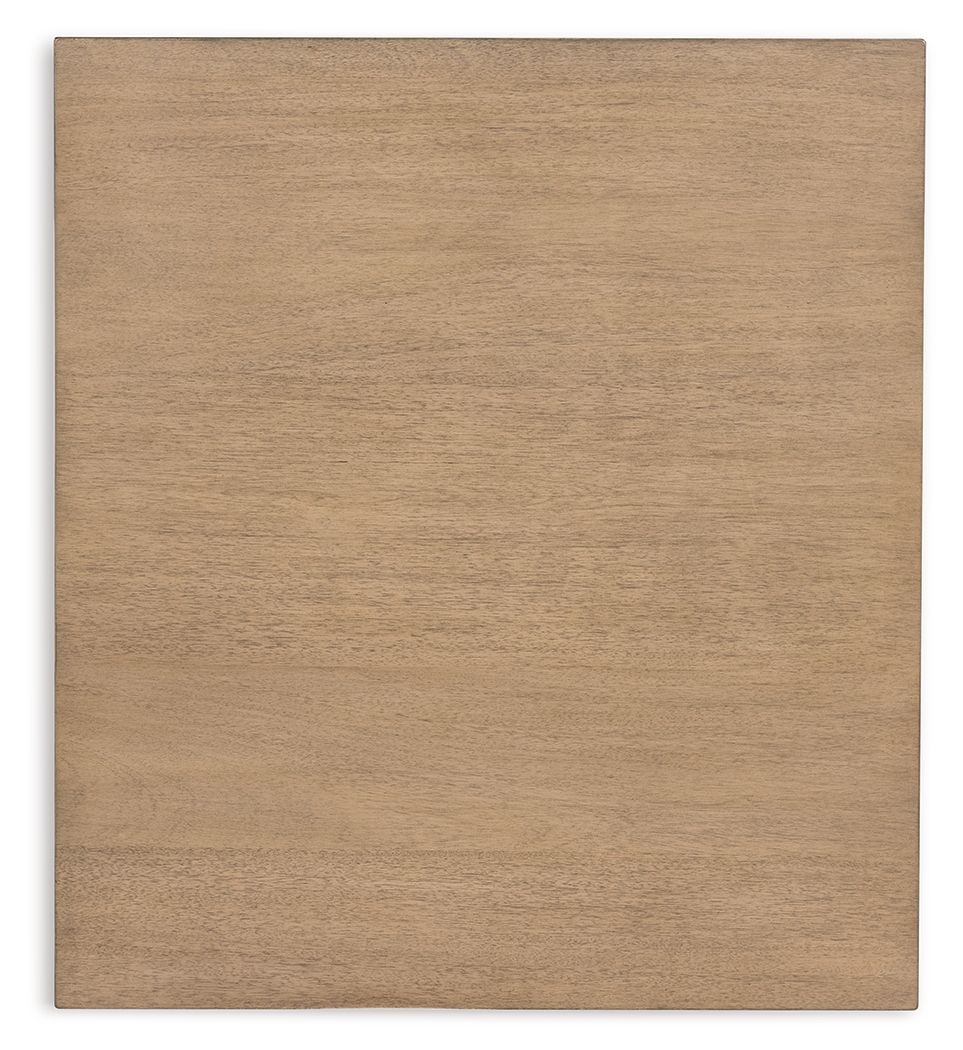 Drazmine - Brown - Rectangular End Table - Hornell Furniture Outlet