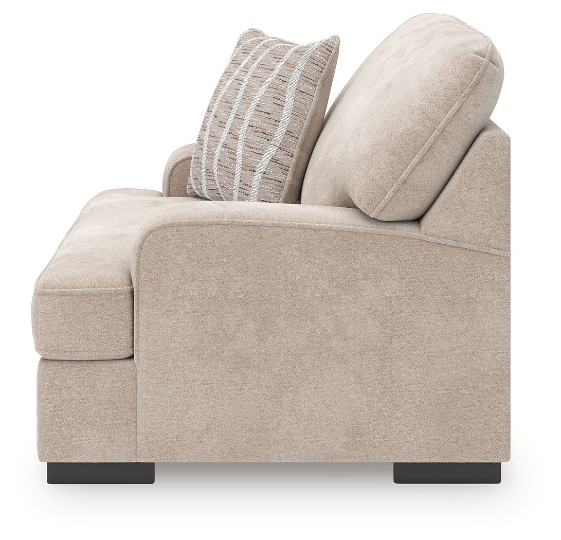 High Profile - Chair and a Half - Taupe - Hornell Furniture Outlet