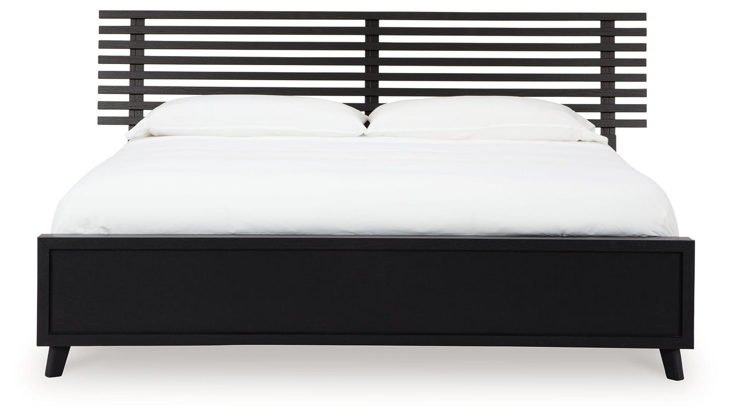 Danziar - Slat Panel Bedroom Set - Hornell Furniture Outlet