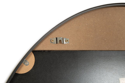 Sethall - Black - Floor Mirror - Hornell Furniture Outlet