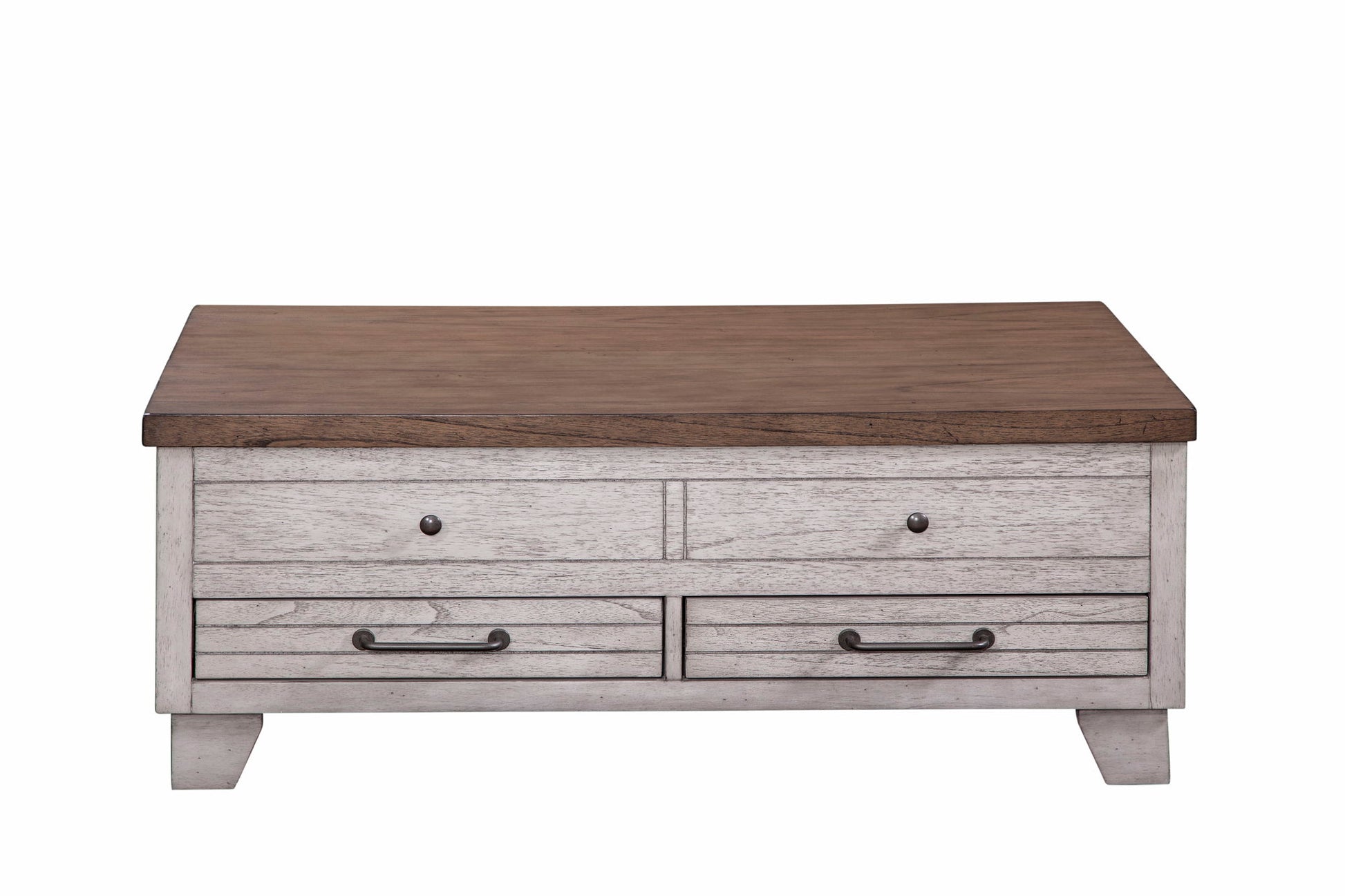 Bear Creek - 3 Piece Table Set - White - Hornell Furniture Outlet