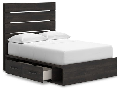 Hollivern - Panel Storage Bed - Hornell Furniture Outlet